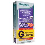 Paracetamol + Cafeína 500MG + 65MG Comprimido revestido - Caixa com 20 Comprimidos